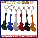 Guitar Shaped Beer Opener Aluminum Alloy Bottle Opener Keychains