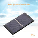 0.5V 0.3W Solar Cell Polycrystalline DIY Solar Panel System Charger Epoxy Plate