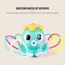 Eco-Friendly Children Water Toys Rotating Water Spray Octopus Durable Toys Newly