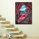 Full Round Drill Diamond Painting Cherry Tree 5D DIY Mosaic Wall Picture