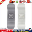 2pcs 2 Leaves Cable Holder Cord Wrapper for Blender Air Fryer (White+Grey) Newly