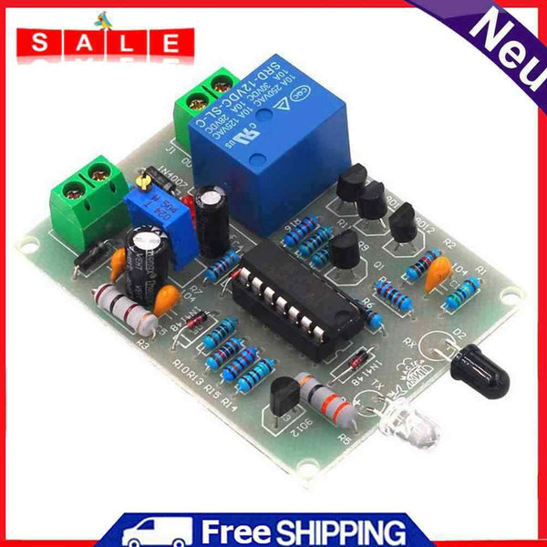 Infrared Proximity Switch Board DIY Kit 0-40s Automatic Faucet Sensor Module