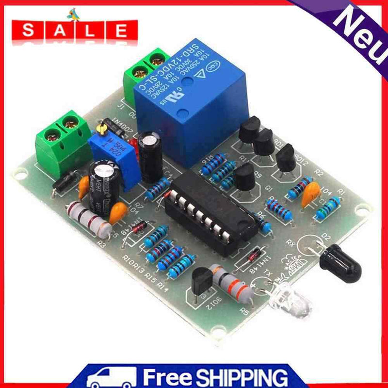 Infrared Proximity Switch Board DIY Kit 0-40s Automatic Faucet Sensor Module
