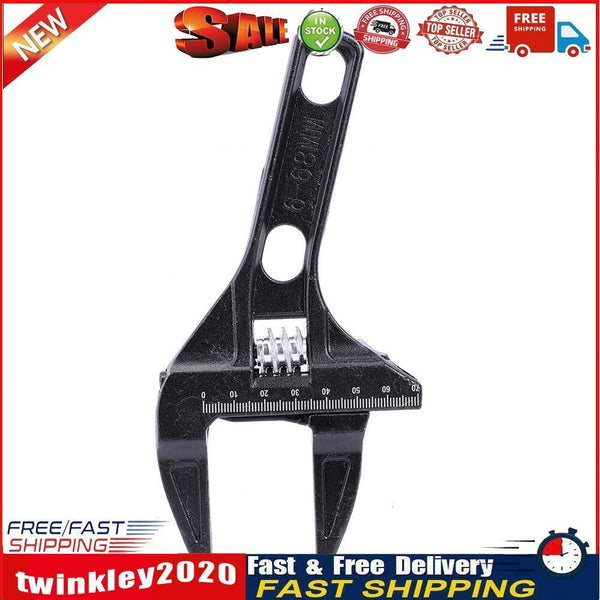 Adjustable Wrench Multi-function Large Open Spanner for Bathroom Screw (A) Newly