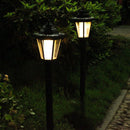 Solar Power LED Light Path Way Wall Landscape Garden Lamp (Warm White) Newly