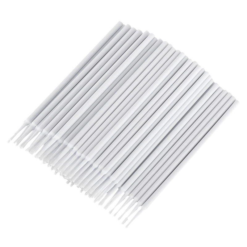 100pcs Eyelash Extension Supply Regular MicroBrush Cotton Swab Makeup