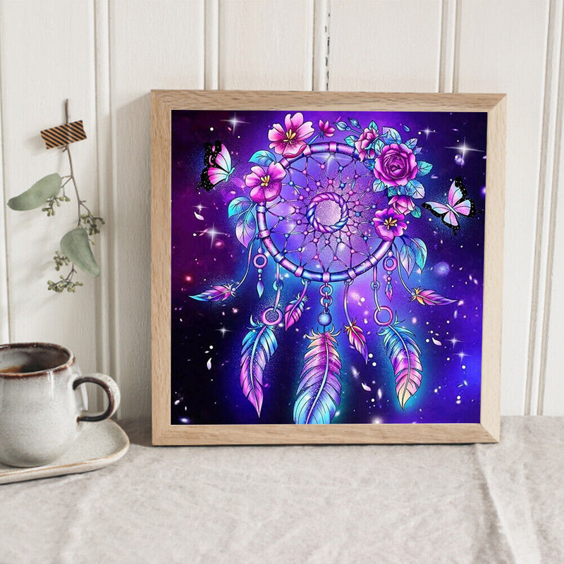 5D DIY Diamond Painting Kits Full Round Drill Dream Catcher Mosaic Picture