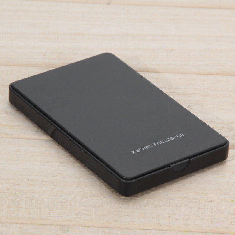 2.5 inch USB2.0 SATA Mobile Hard Disk Case External SSD Box Support 2TB