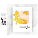 Transparent Silicone Flower Seal Embossing Tools Metal Paper Cut Card Molds