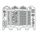 Folding frame DIY Metal Cutting Die DIY Scrapbook Album Paper Card Mould S8 O5L9