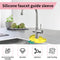 Silicone Faucet Surrounded Mat with Diversion Groove Kitchen Accessory (A)