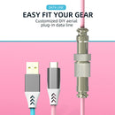 Mechanical Keyboard Aviator Cable Coiled Type-C USB Aviation Connector Wire