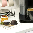 #A Refilling Capsule Reusable Coffee Milk Powder Baskets with Aluminum Foil Cove