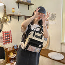 Ladies Anti-theft Rucksack College Girl Lightweight Wear-Resistant Laptop Bag