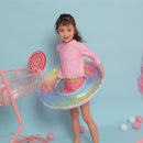 Inflatable Swimming Sequins Rings Float Water Pool Party Swim Circle (70) Newly