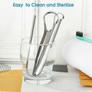 Breath Dental Cleaning Stainless Steel Oral Hygiene Tongue Scraper Cleaner