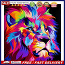 11CT Handmade Colorful Animal Cross Stitch Kit DIY Bedroom Stamped Needlework