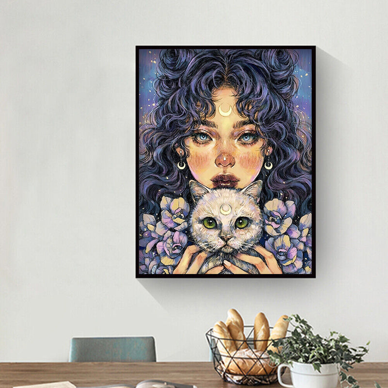 5D Diamond Painting DIY Girl Full Square Drill Mosaic Pictures Handmade Cra