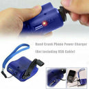 Hand Crank Power Charger Outdoor Emergency Manual Generator for Mobile Phone
