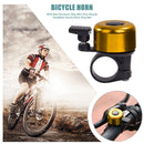 Bike Aluminum Alloy Mini Horn Bicycle Handlebar Alarm Ring Bell (Yellow) Newly