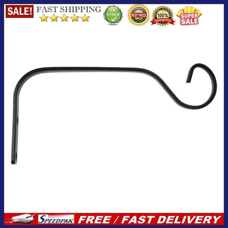 Metal Hanging Basket Wall Flower Pot Plant Hanger Hook Home Garden Balcony De