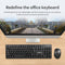 2.4G Wireless Keyboard Mice Combo Kit Computer Accessories for Notebook Desktop PC
