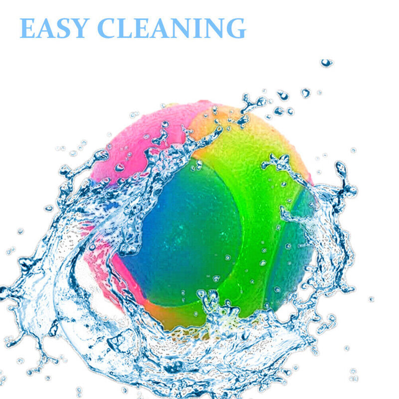 Flashing Elastic Teddy Dog Rubber Ball Pet Color Durable Interact Light up