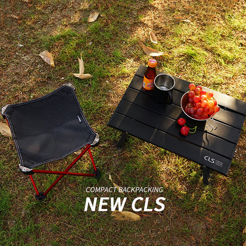 Outdoor Picnic Mini Folding Table Home Bed Computer Aluminum Collapsible Desk