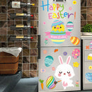 Easter Decals - Window Stickers Clings Easter Holiday Party Supplies 9 Sheets