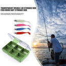 Multi-Slot Lures Bait Hooks Box Fishing Tackle Storage Container (6 Cells) Newly