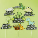 Boys Birthday Cake Topper Cake Inserted Card Dessert Decoration Cupcake Decor