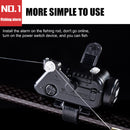 LED Fish Bite Alarm Indicator Sound Bell Electronic Fishing Rod Tip Alert