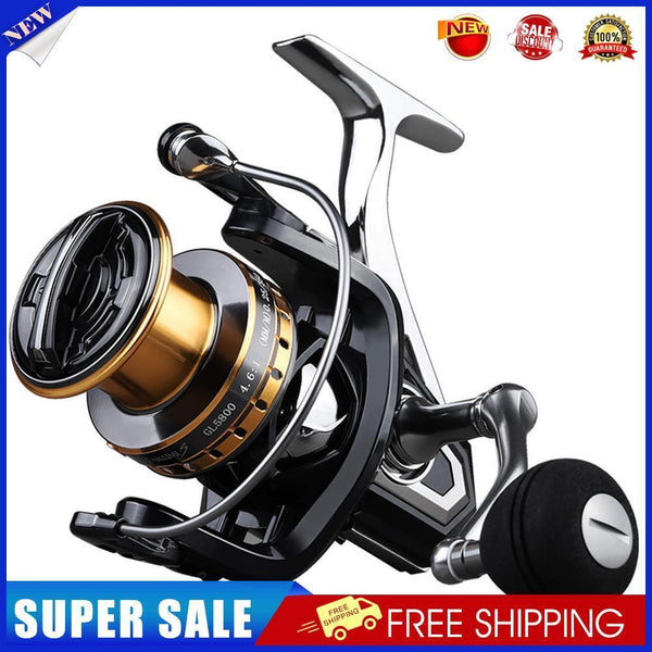 Spool Fishing Reel 4.6/1 Max Drag 12kg Spinning Long Casting Wheel (GL7800)