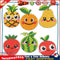 Diamond Painting Cartoon Stickers Kids DIY Round Drill Mosaic Decals (14) Newly