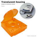 Plastic Shell for SEGA Dreamcast DC Retro Video Game Console Case (Orange) Newly