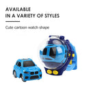 4CH 1/58 Wrist Watch Controlled 5km/h 2.4G RC Small Racing Car (Blue 02)
