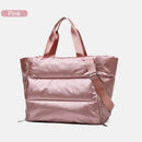 Dry-Wet Separation Yoga Handbag Large Capacity Multifunctional Bag (Pink) Newly