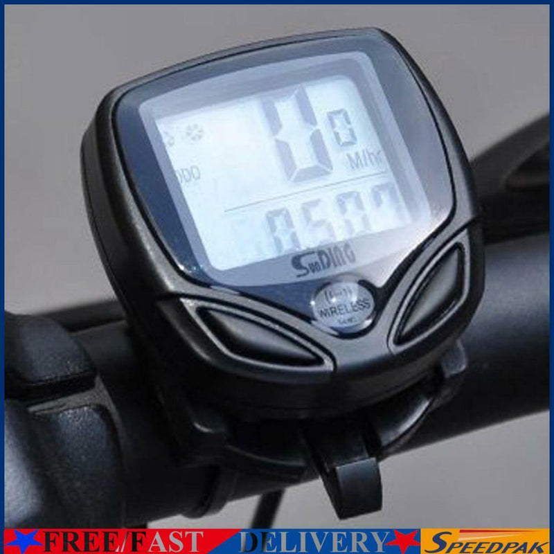 AutoStart Wireless Bicycle Cycling Bike Computer Speedometer Odometer Meter