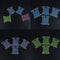 110pcs Wrap Plate Board Thread Coil Embroidery Craft Kit for Craft H