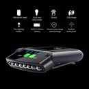 LED Headlamp Waterproof Sensor Camping Fishing Clip Cap Headlight (Black) Newly