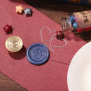 Alphabet Letters Wax Sealing Stamp Head Round Copper Stamps Craft Decor (C)