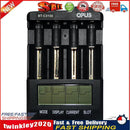 OPUS BT-C3100 V2.2 Universal Four Slots Smart Rechargeable Battery Charger Newly