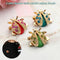 Zircon Decor Ladybug Brooches Insect Brooch Pin Animal Brooch Costume Badge Pin