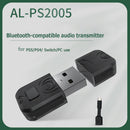 Bluetooth-compatible Audio Transmitter Receiver for Nintendo Switch PS5 PS4 PC