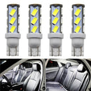 Bulbs 5630 13SMD LED T10 W5W License Plate Light Car LED Reading Bulbs Dome Map