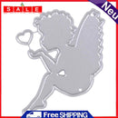 Punch Stencils DIY Baby Angel Cutting This Card Diary Scrapbooking