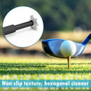 Golf Club Cleaner Wedge Sharpener Golf Groove Planer Cleaning Tool (Black) Newly
