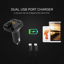 SWM-101 Bluetooth Handsfree FM Transmitter MP3 Player Dual USB Car