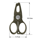 Portable Fishing Pliers Catcher Stainless Steel Fishing Gripper Line Cutter