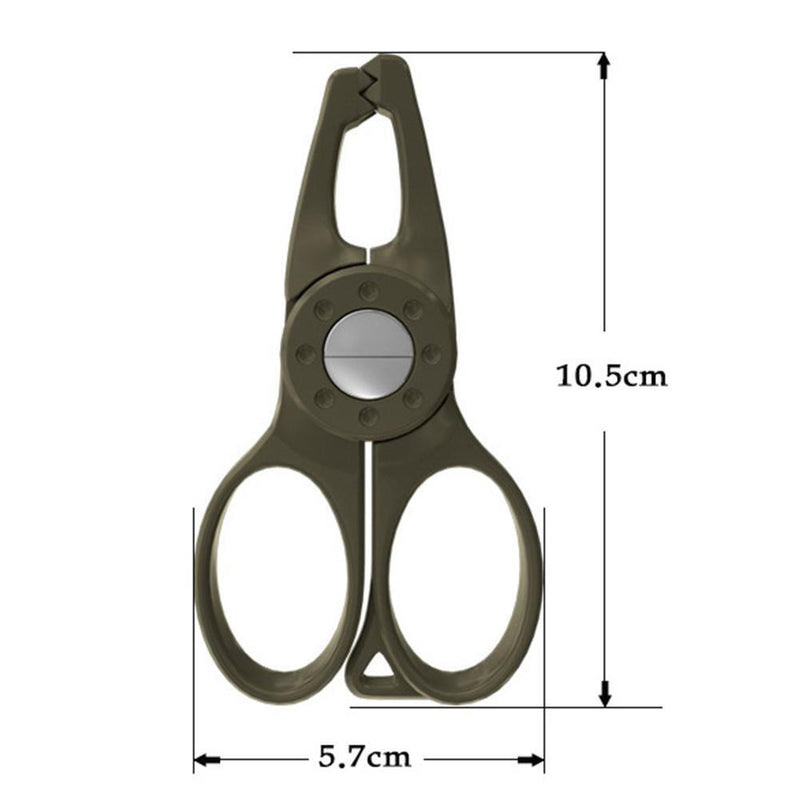 Portable Fishing Pliers Catcher Stainless Steel Fishing Gripper Line Cutter